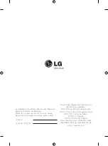 Preview for 62 page of LG 47LB58 Series Owner'S Manual