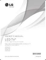 Preview for 1 page of LG 47LB6000 Owner'S Manual