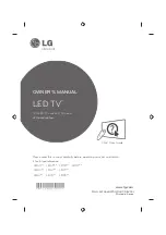 LG 47LB63 Series Owner'S Manual предпросмотр