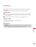 Предварительный просмотр 85 страницы LG 47LBX Owner'S Manual