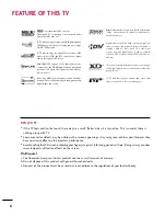 Preview for 8 page of LG 47LC7DF Owner'S Manual