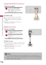 Предварительный просмотр 20 страницы LG 47LD500 Owner'S Manual