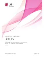 Предварительный просмотр 1 страницы LG 47LD950C Owner'S Manual