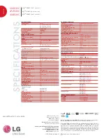 Preview for 4 page of LG 47LE530C Specifications