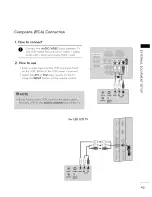 Preview for 43 page of LG 47LE7500 Owner'S Manual