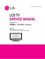 LG 47LF65 Service Manual предпросмотр