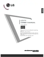 Предварительный просмотр 3 страницы LG 47LG70ED Owner'S Manual