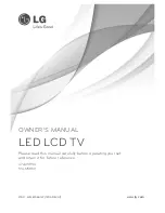 LG 47LM5850 Owner'S Manual предпросмотр