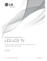LG 47LM9600 Owner'S Manual preview