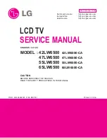 LG 47LW6500 Service Manual preview