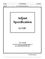 Предварительный просмотр 62 страницы LG 47LW6500 Service Manual