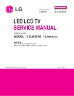 LG 47LW9800 Service Manual предпросмотр