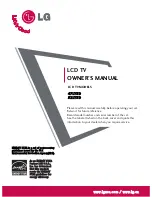 Предварительный просмотр 1 страницы LG 47LY3D Owner'S Manual