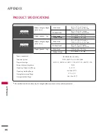 Предварительный просмотр 89 страницы LG 47LY3D Owner'S Manual