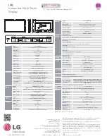 Предварительный просмотр 2 страницы LG 47VT30MS-B Specifications