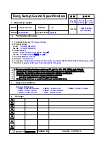 Preview for 1 page of LG 47WV30-BAAM Easy Setup Manual