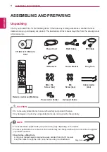 Предварительный просмотр 4 страницы LG 47WV30 Owner'S Manual