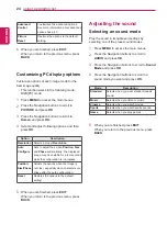 Предварительный просмотр 24 страницы LG 47WV30 Owner'S Manual