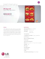 LG 47WX50MF-B Brochure & Specs предпросмотр