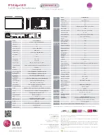 Предварительный просмотр 2 страницы LG 47WX50MF-B Speci?Cations