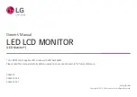 Предварительный просмотр 1 страницы LG 49BL95C Owner'S Manual