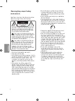 Preview for 2 page of LG 49LJ5400 Owner'S Manual