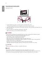 Предварительный просмотр 22 страницы LG 49SE3DD Owner'S Manual