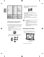 Предварительный просмотр 8 страницы LG 49SK8000PTA Owner'S Manual