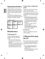 Предварительный просмотр 12 страницы LG 49UF7787 Owner'S Manual