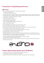 Предварительный просмотр 7 страницы LG 49UH5C Owner'S Manual