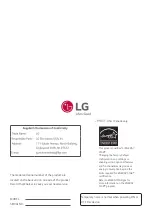 Preview for 30 page of LG 49VL5F Owner'S Manual