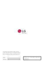 Preview for 35 page of LG 49VL5G Owner'S Manual