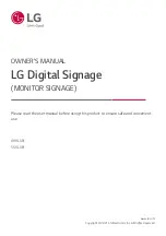 Предварительный просмотр 1 страницы LG 49VL5PJ Owner'S Manual