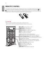 Preview for 20 page of LG 49WEC Owner'S Manual