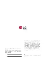 Preview for 51 page of LG 49WEC Owner'S Manual