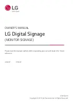 LG 49XE4F Owner'S Manual предпросмотр