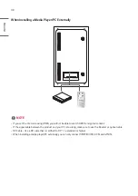 Предварительный просмотр 38 страницы LG 49XE4F Owner'S Manual