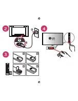 Предварительный просмотр 4 страницы LG 49XS2B Easy Setup Manual