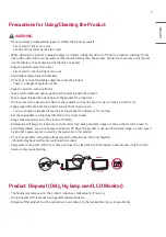 Предварительный просмотр 7 страницы LG 49XS4F Owner'S Manual