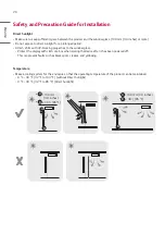 Preview for 20 page of LG 49XS4J Owner'S Manual