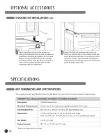 Предварительный просмотр 36 страницы LG 50144803 - DLE5955W 27in Electric Dryer User'S Manual And Installation Instructions