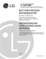 Предварительный просмотр 1 страницы LG 50144815 - LFX23961ST 22.6 cu. ft. Refrigerator Owner'S Manual