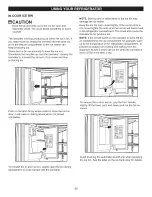 Предварительный просмотр 61 страницы LG 50144815 - LFX23961ST 22.6 cu. ft. Refrigerator Owner'S Manual