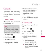 Preview for 25 page of LG 505C User Manual