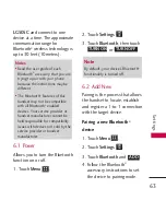 Preview for 65 page of LG 505C User Manual