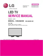 LG 50GA6400 Service Manual preview