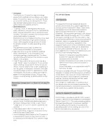 Preview for 5 page of LG 50LA6900 Owner'S Manual