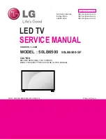 LG 50LB6500 Service Manual предпросмотр