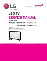 LG 50LF6090 Service Manual предпросмотр