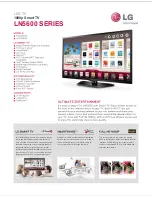 LG 50LN5600 Specification предпросмотр